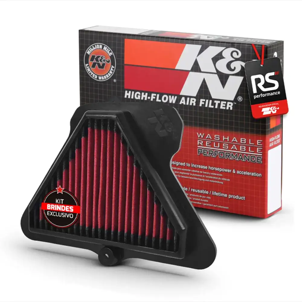 Filtro Ar Esportivo Inbox K&n Kawasaki Ninja Zx-10r Zx1000