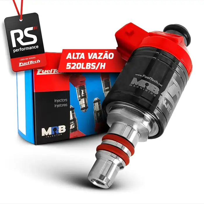 Bico Injetor De Baixa Impedância Ft Injector - 520lbs/h