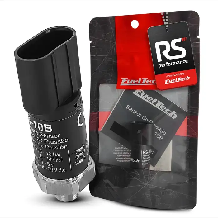 SENSOR DE PRESSÃO PS-10B PRETO FUELTECH