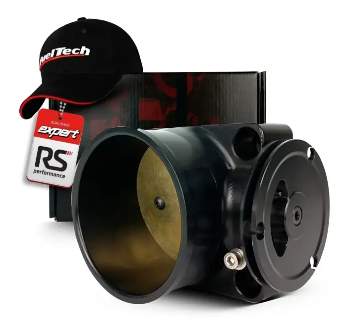 Corpo De Borboleta Tbi 70mm Preto Expert Para Fueltech
