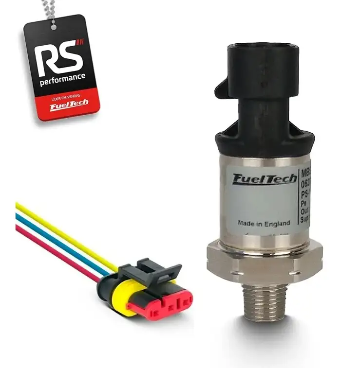 Kit Sensor De Pressão Ps-10b Fueltech Com Conector