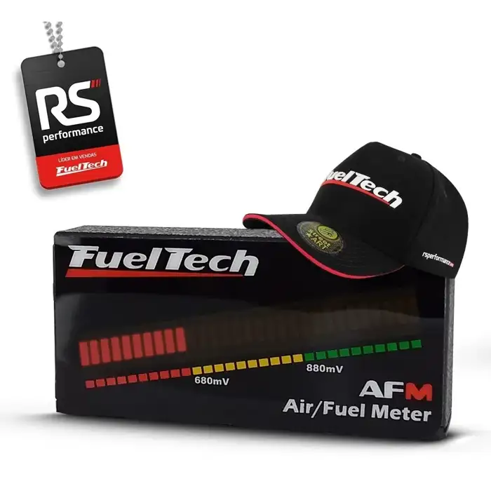 Fueltech Digital Air Fuel Meter - Hallmeter + Kit Brindes