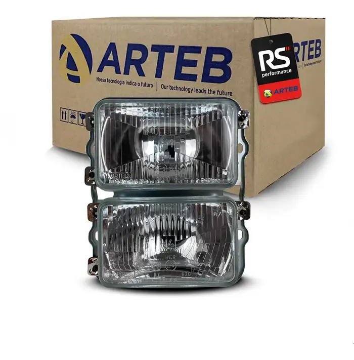 Farol Duplo H4/h1 F1000/f4000 1985-1992 Esquerda Ou Direita