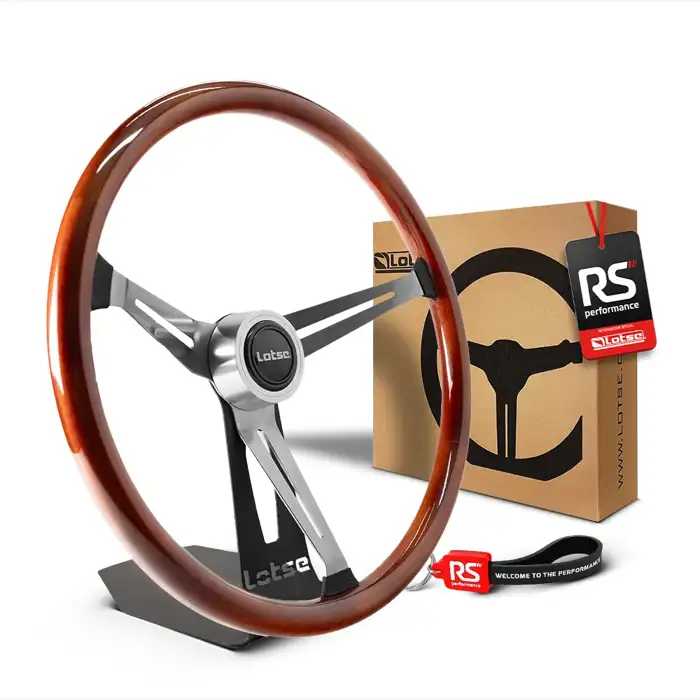 VOLANTE BOXER WOOD (INOX)