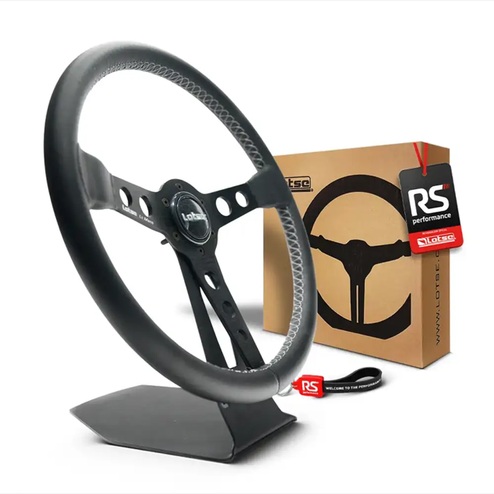 VOLANTE LOTSE LEMANS PRETO