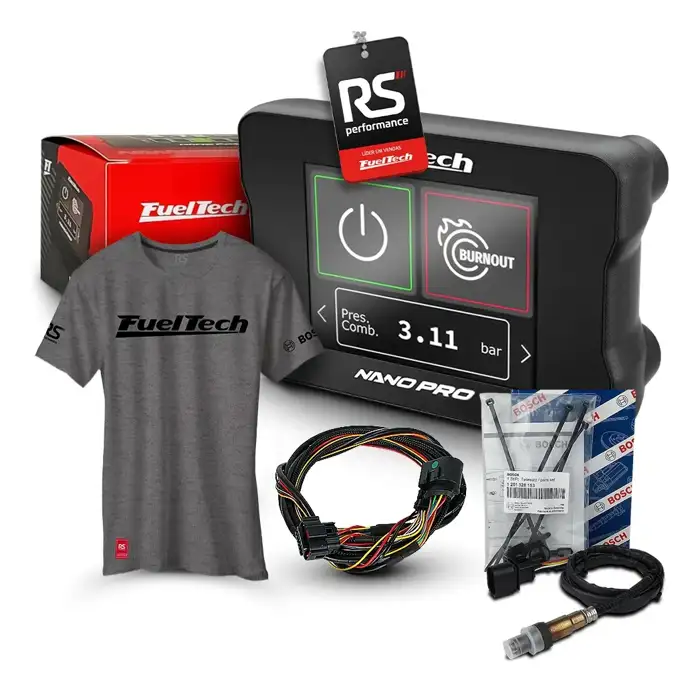 Wide Nano Pro + Chicote Motor Dianteiro + Sonda Bosch 4.2