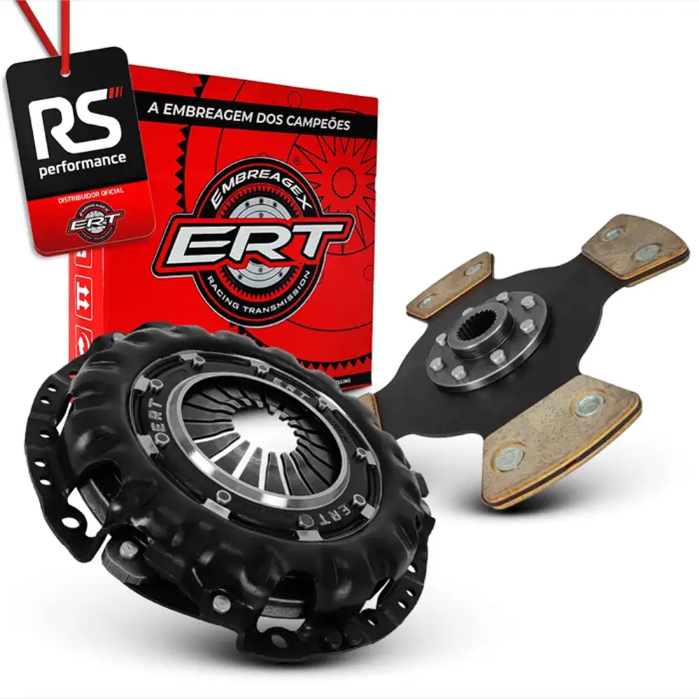 Embreagem Monodisco Com 4 Pastilhas Pedal Leve Até 300cv