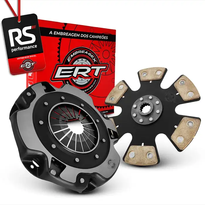 Embreagem Monodisco 6 Pastilhas Pedal Leve Opala 4/6cc 450cv