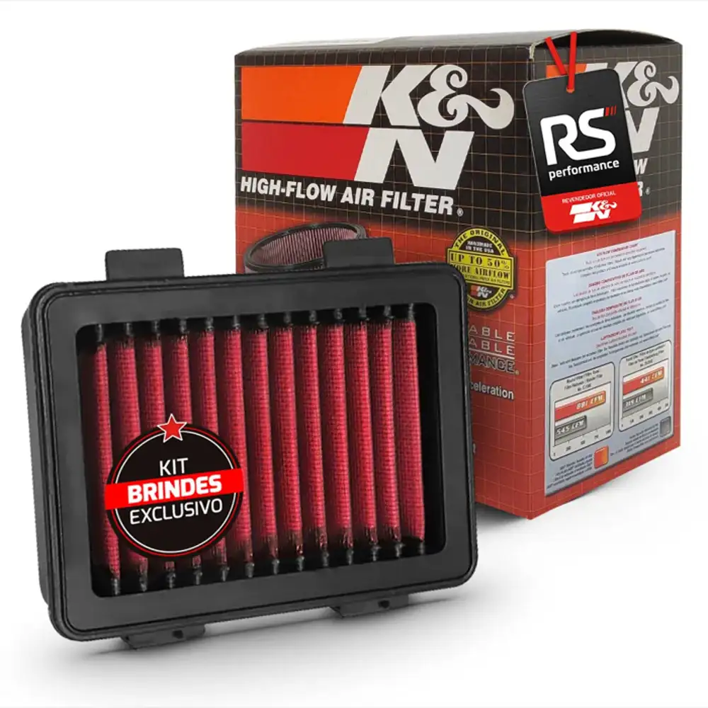 Filtro De Ar Esportivo Inbox Kt-1217 K&n Ktm 390 Duke