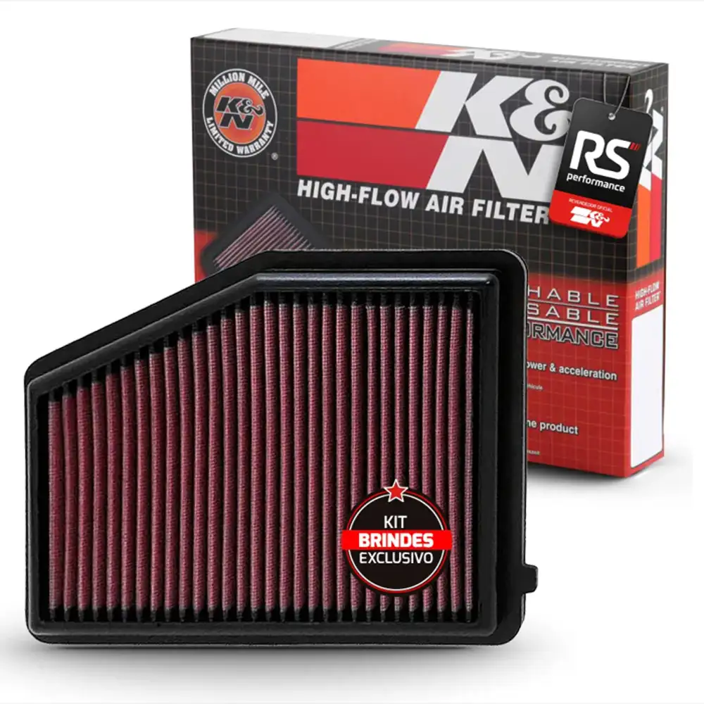 Filtro De Ar Esportivo Inbox Honda Civic 1.8 2012 Até 2018
