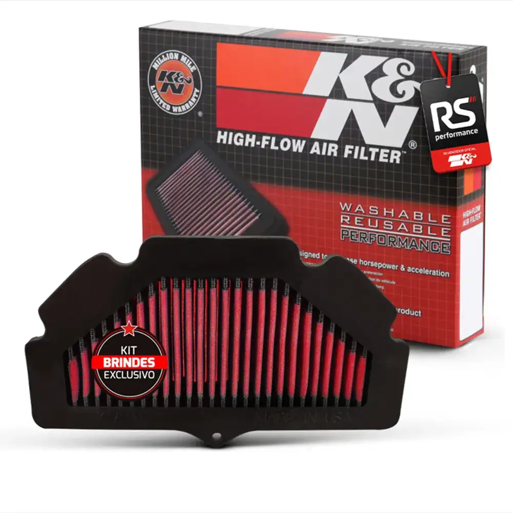 Filtro De Ar Esportivo K&n Inbox Moto Suzuki Gsx-s / Gsr 750