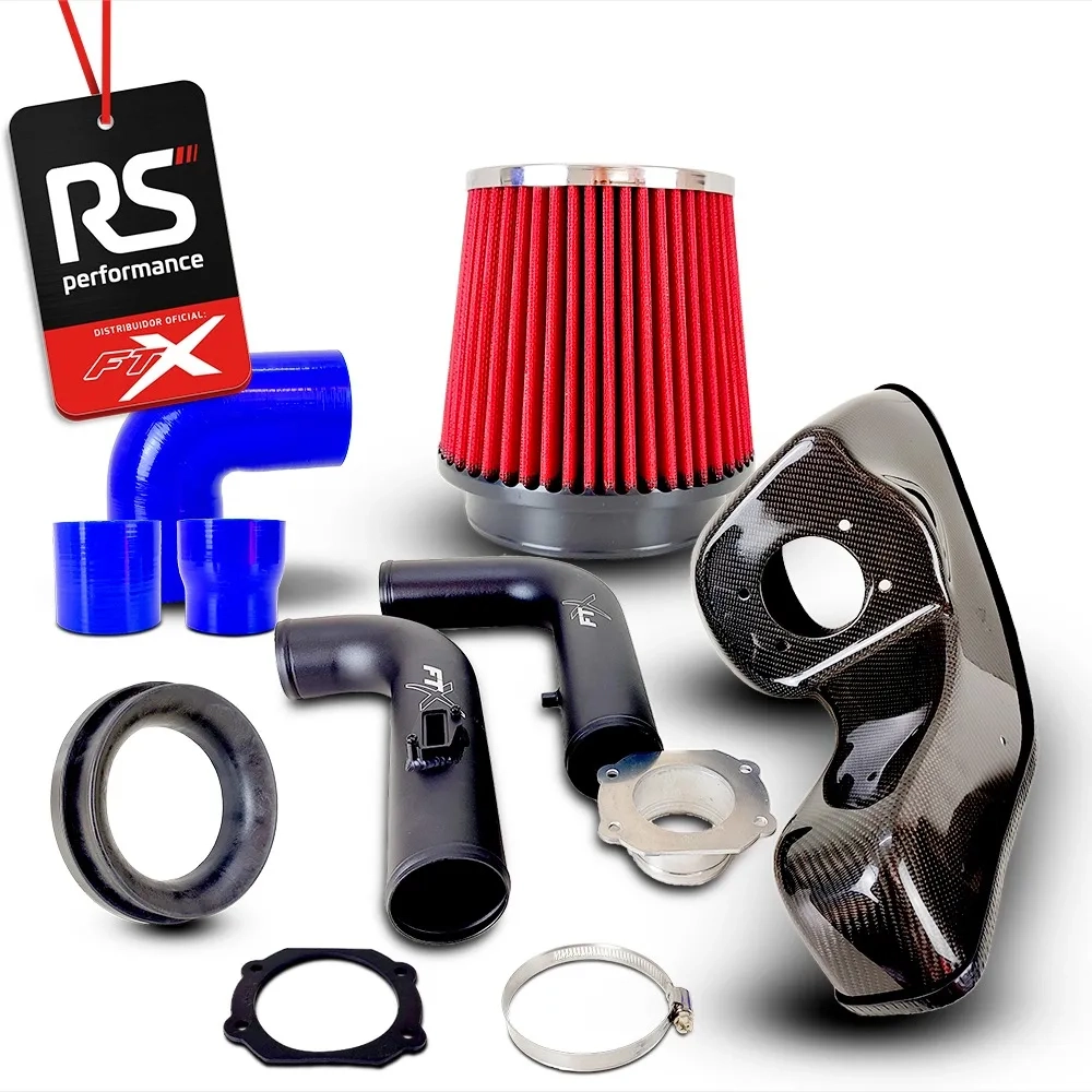 Kit Intake Filtro De Ar Vw Jetta/golf Gti Mk5 2.0 Tsi Cai