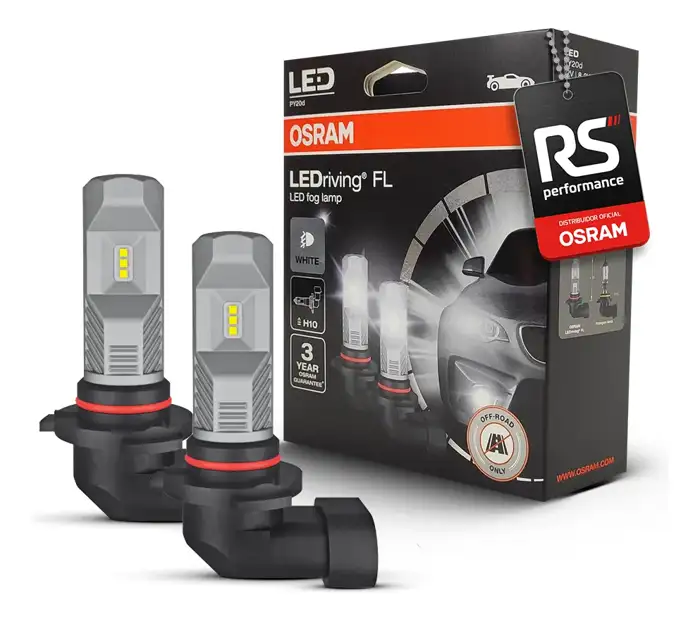 Kit Par Lâmpada Led Osram H10 Ledriving Py20d Luz De Neblina