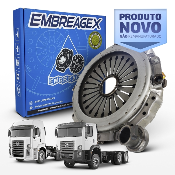 Embreagem VW Constellation 430mm ISL Cummins 9/330/360/420
