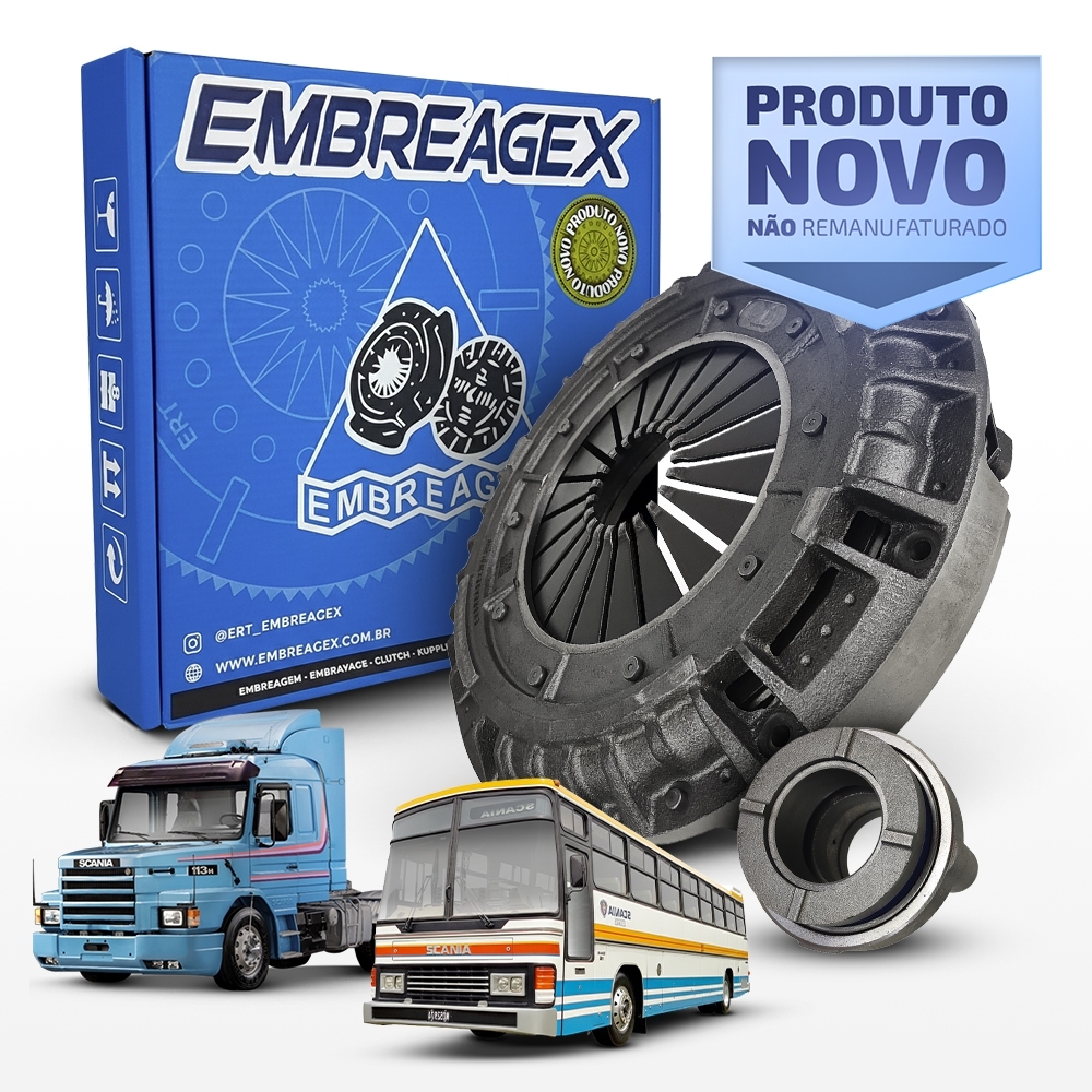 Embreagem Scania 112/113/116 420mm Motor DN/DS/DSC 11 6201