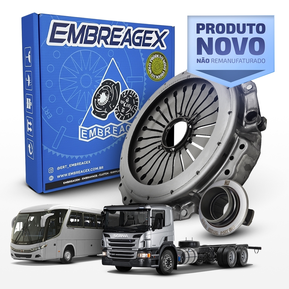 Embreagem Scania P/G/R/K 430mm Motor DC 09/13/16 6453