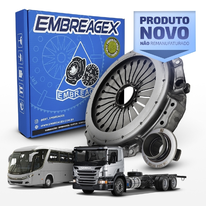 Embreagem Scania P/G/R/K 430mm Motor DC 09/13/16 6453