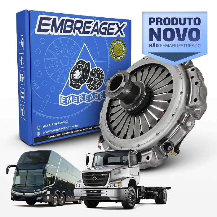 Embreagem Mercedes LS/S/Atron 430mm O 400/500 OM447/457/926