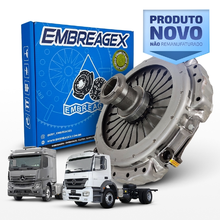 EMBREAGEM EMBREAGEX LINHA PESADA AXOR/ACTROS 2546 2646 2651 1938 1944 2726 430MM