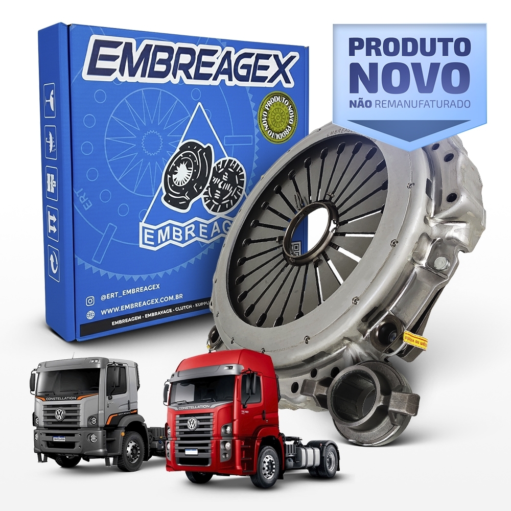 Embreagem VW Constellation 430mm NGD9.3/370/Cummins ISC/ISM