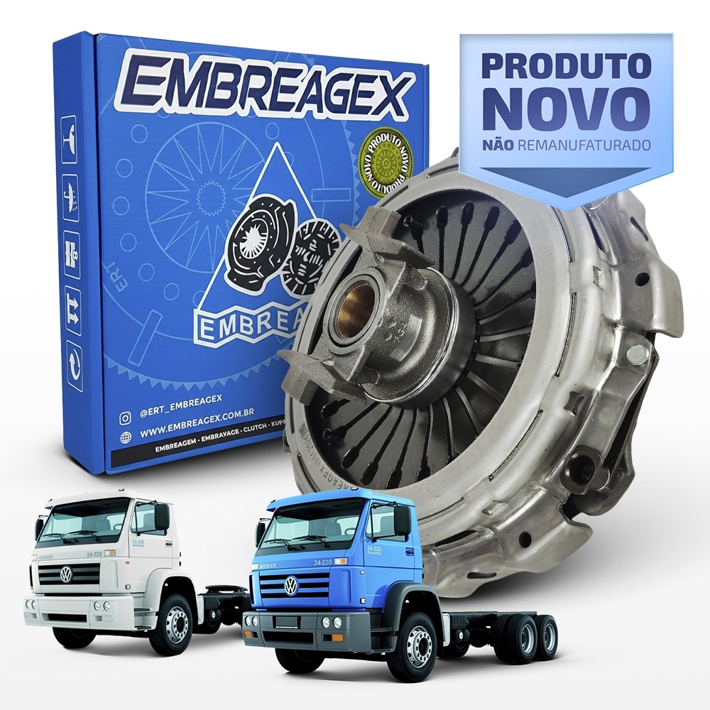 Embreagem Ford Cargo VW Titan/Worker 380mm Cummins/MWM
