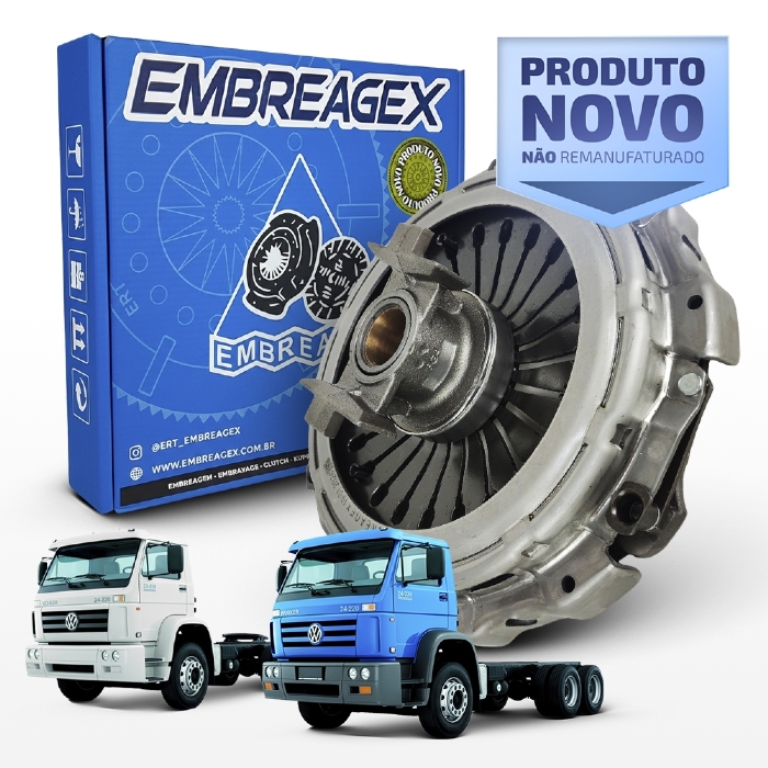 Embreagem Ford Cargo VW Titan/Worker 380mm Cummins/MWM