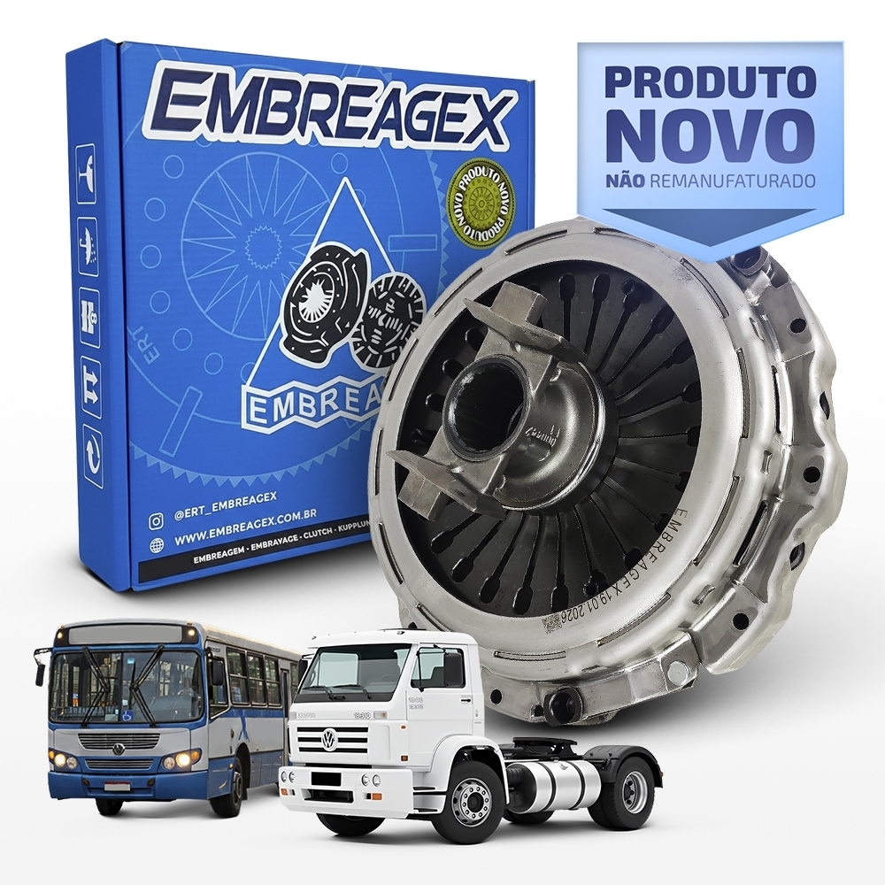 Embreagem Ford Cargo VW Worker 380mm Motor Cummins/MWM 6983