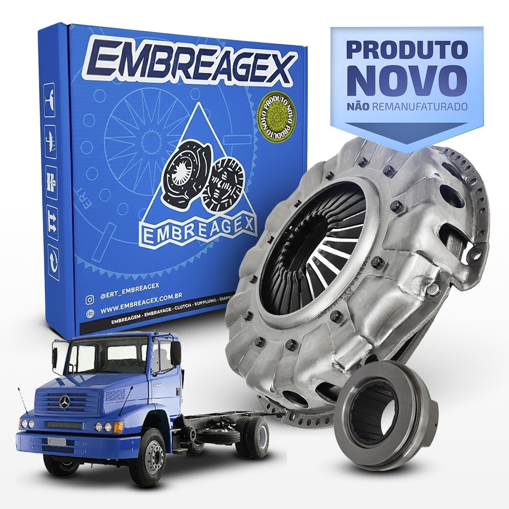 Embreagem Mercedes Serie L/LK/LS 350mm O371/OF/OH OM 366