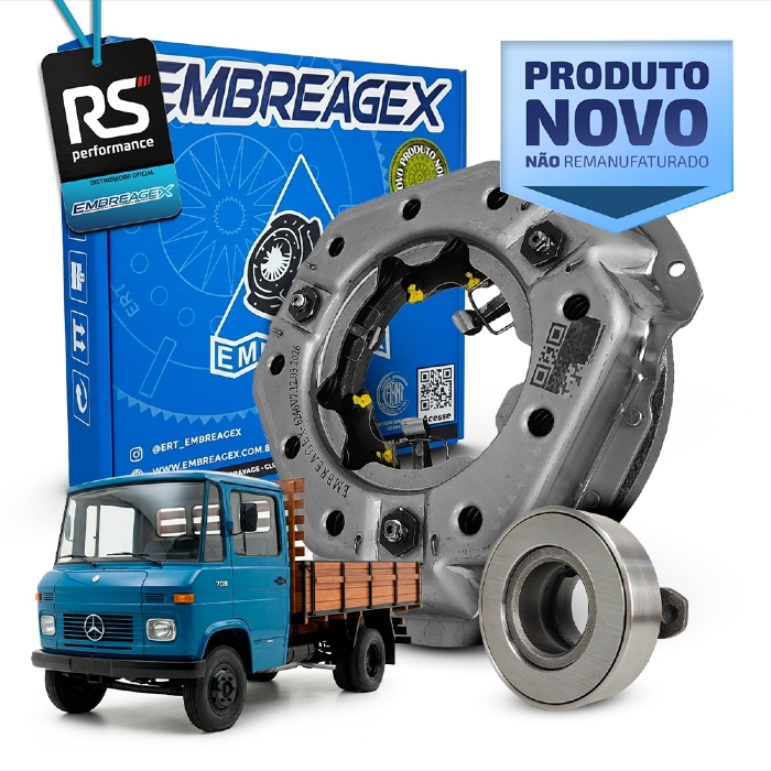 Embreagem Mercedes 608 / 708 250mm Para Motor OM 314 85CV