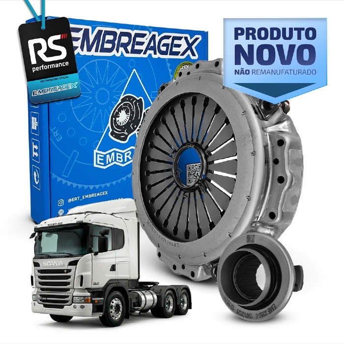 Embreagem Scania 430mm Motor DT12 06 470/ DC 9 12 13 16 6453