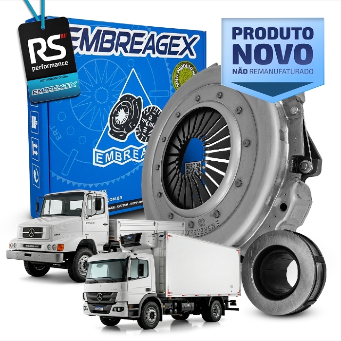 Embreagem Mercedes Benz 395mm Motor OM 904/906/924 LA E 6546