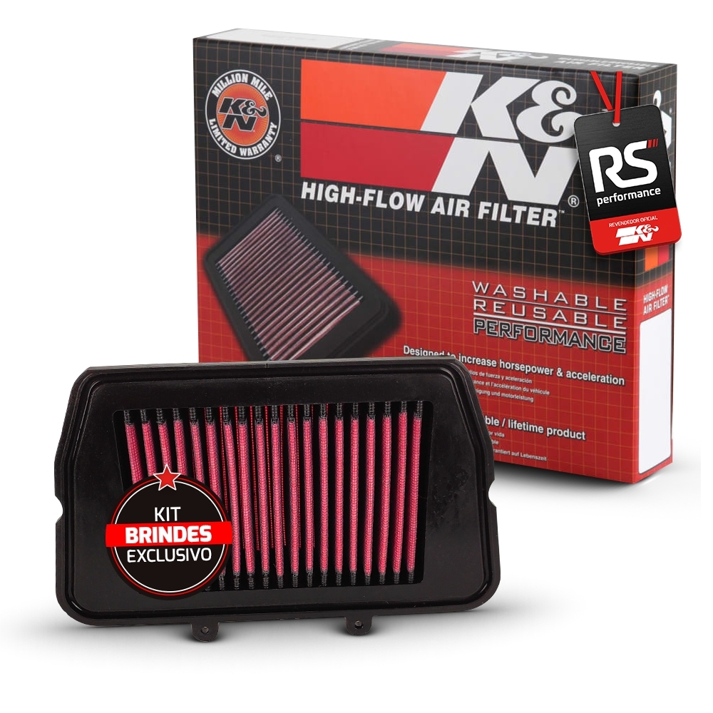 Filtro Esportivo Inbox Triumph Tiger 800 2011 A 2020 XR e XC (XRx, XRt, XCx, XCa)