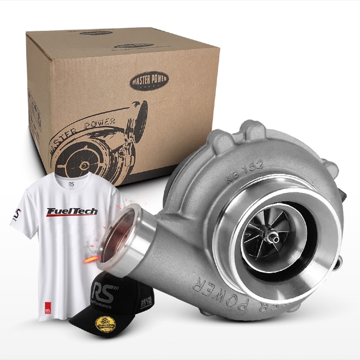 Turbina Roletada Rb494-2 Carcaça Quente 0.48 E Fria 0.50