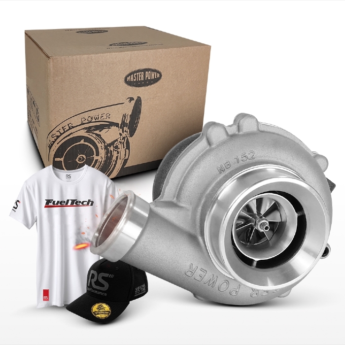 Turbina Roletada Rb494-4 Carcaça Quente 0.94 E Fria 0.66