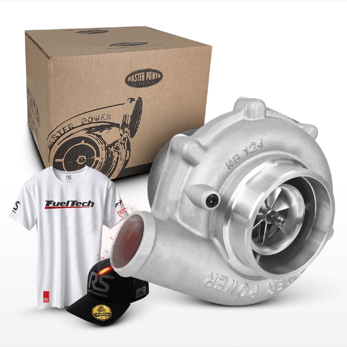 Turbina Roletada Rb545-3 Carcaça Quente 0.68 E Fria 0.65