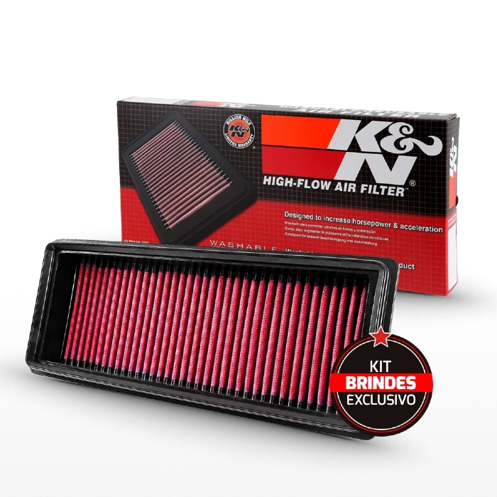FILTRO DE AR ESPORTIVO K&N BMW X3 X4 X5 X6 2011 ATÉ 2020 33-3028
