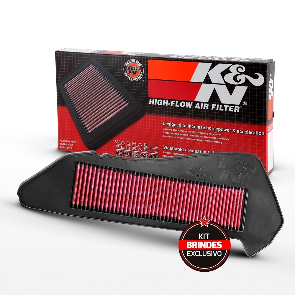 FILTRO DE AR ESPORTIVO K&N Yamaha XMAX 300 / ABS / Tech Max â 2017 EM DIANTE YA-2918
