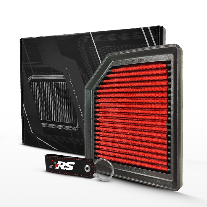 Filtro De Ar Esportivo Civic 1.8 16v Exs Lxs Lxl 2007 A 2011