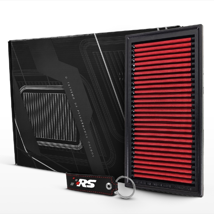 Filtro De Ar Esportivo Rs Filtros Fiat Toro 1.3 Turbo 2021+