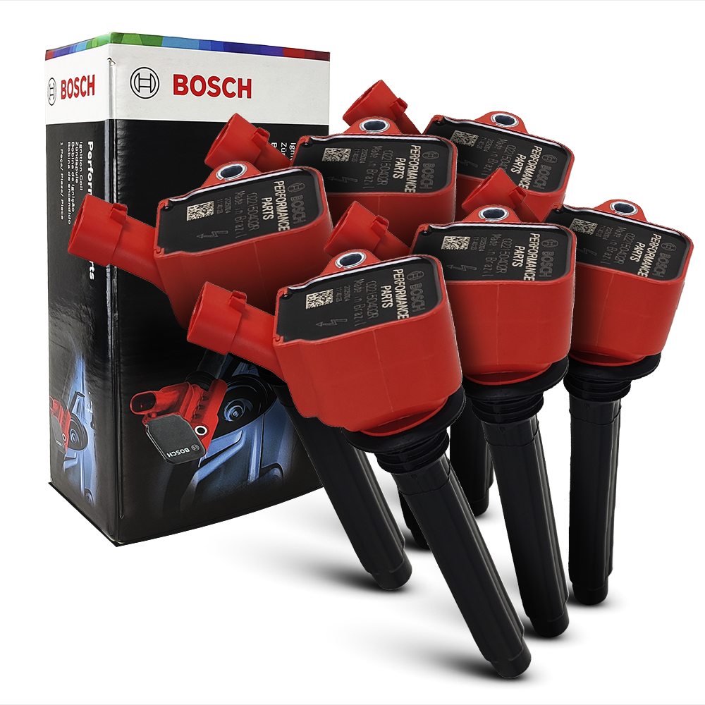 Kit 6 Bobina De Ignição Red Upgrade De Alta Performance