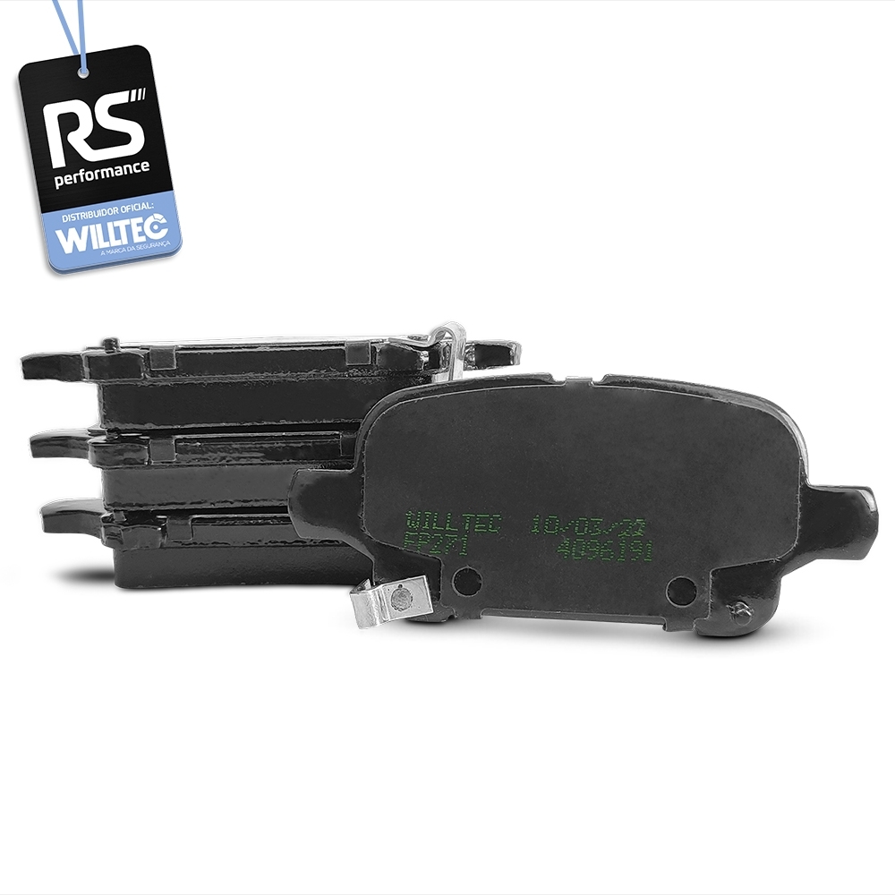 Pastilha De Freio Dianteira Willtec Ford Fusion 2006-2012