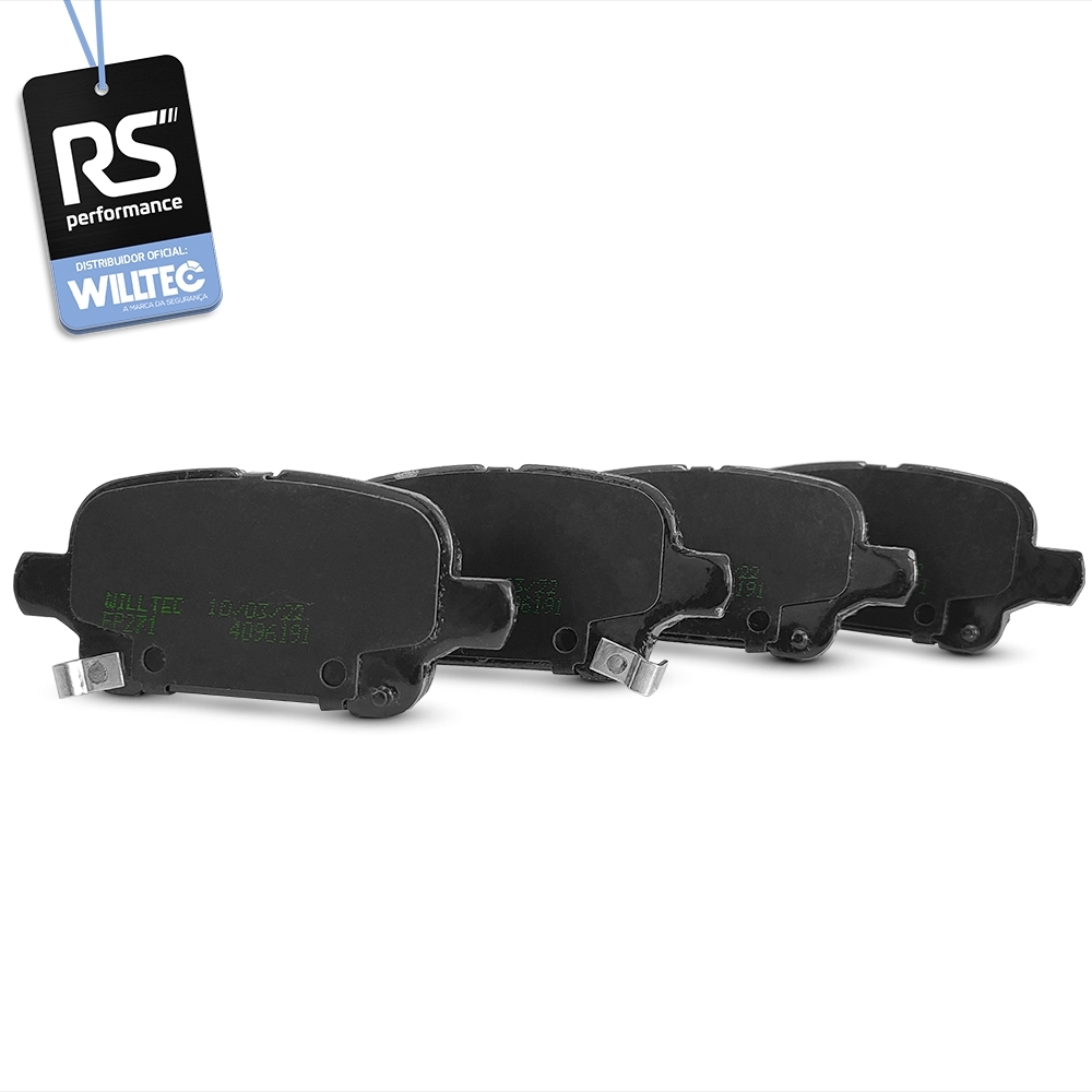 Pastilha De Freio Dianteira Willtec Ford Fusion 2006-2012