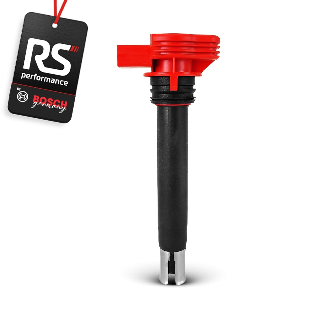 4 Bobinas De Ignição Red Bosch Audi R8 Original 221 604 800