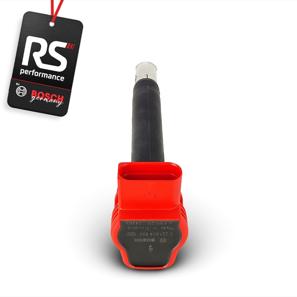 4 Bobinas De Ignição Red Bosch Audi R8 Original 221 604 800