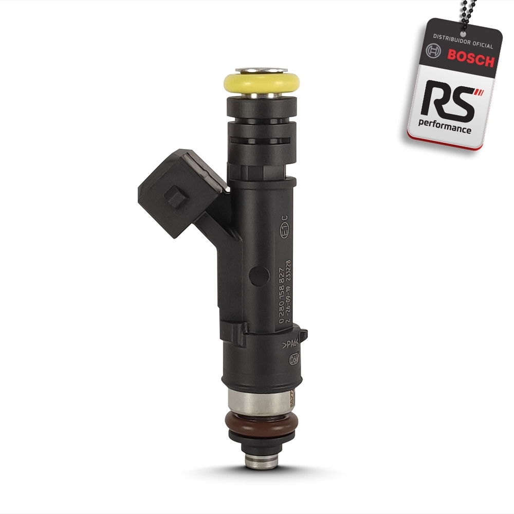 Kit 2 Injetores Bosch 160lb/h Boost Integrado Ft C/ Conector