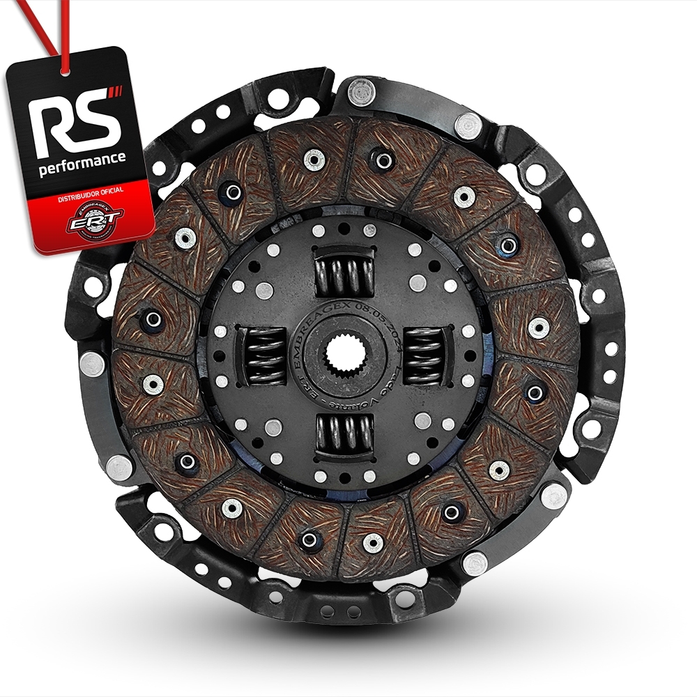 Embreagem Monodisco Estrias Vw Ap 8v Gol Lona Hd Até 200cv