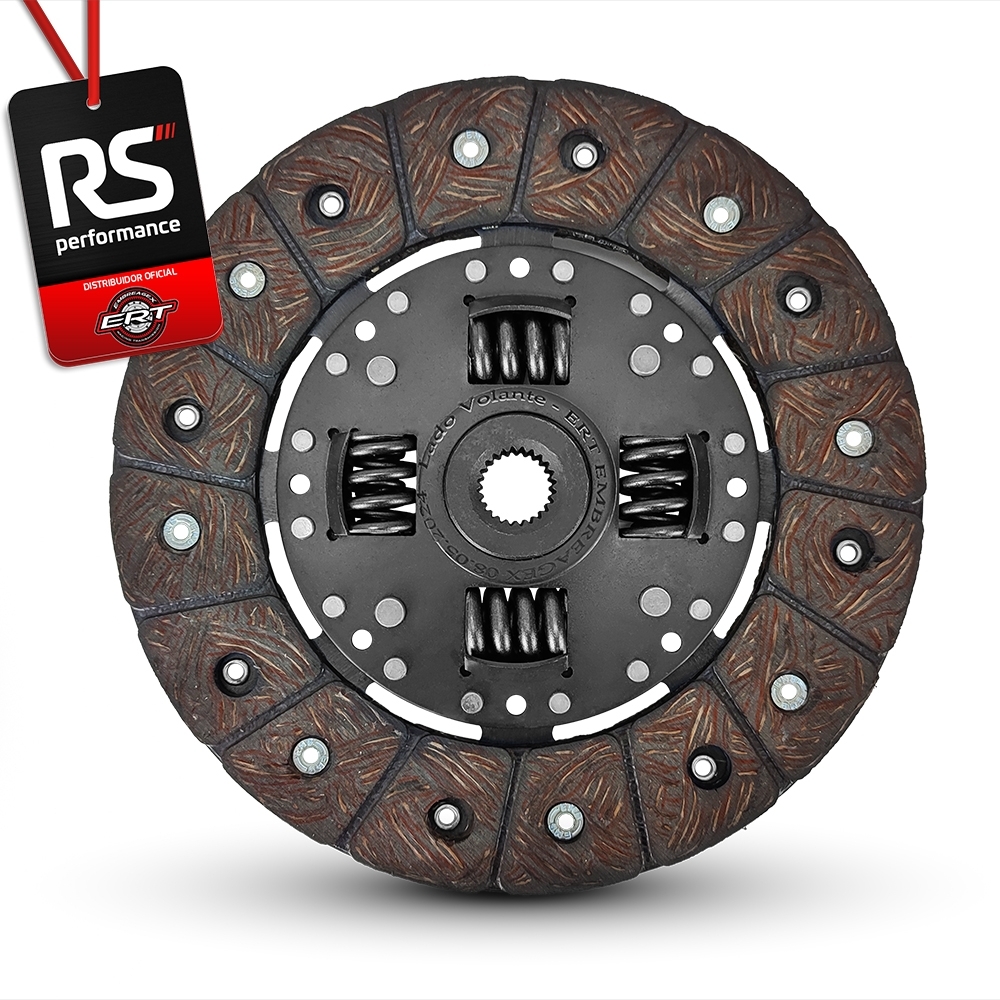 Embreagem Monodisco Estrias Vw Ap 8v Gol Lona Hd Até 200cv