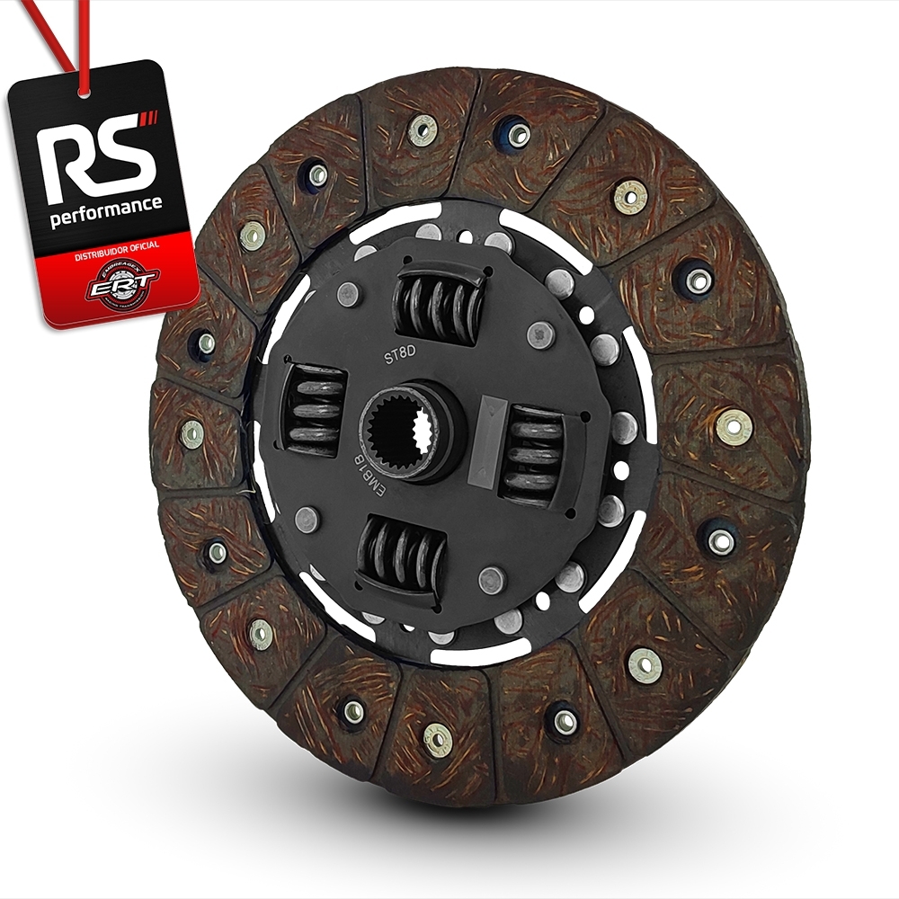 Embreagem Monodisco Estrias Vw Ap 8v Gol Lona Hd Até 200cv