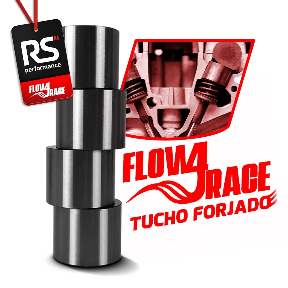 Jogo De Tucho Mecânico Ap 8v 16v Forjado 35mm Tratamento Dlc