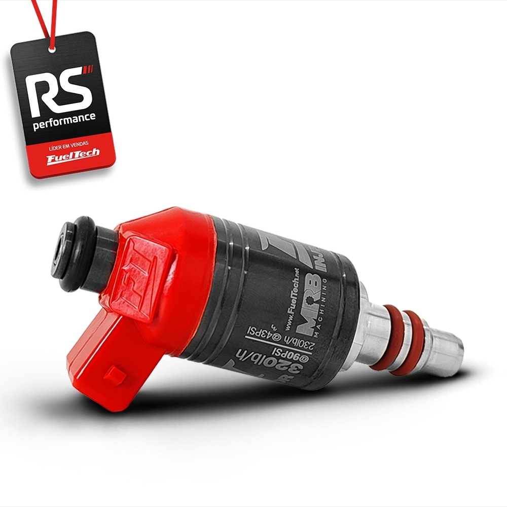 Kit 8 Bicos Injetores Baixa Impedância Ft Injector 320lbs/h